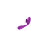 Stimulateur Clitoridien avec langue & Vibromasseur Point G 2-en-1 DISA Violet Cœur Ardent